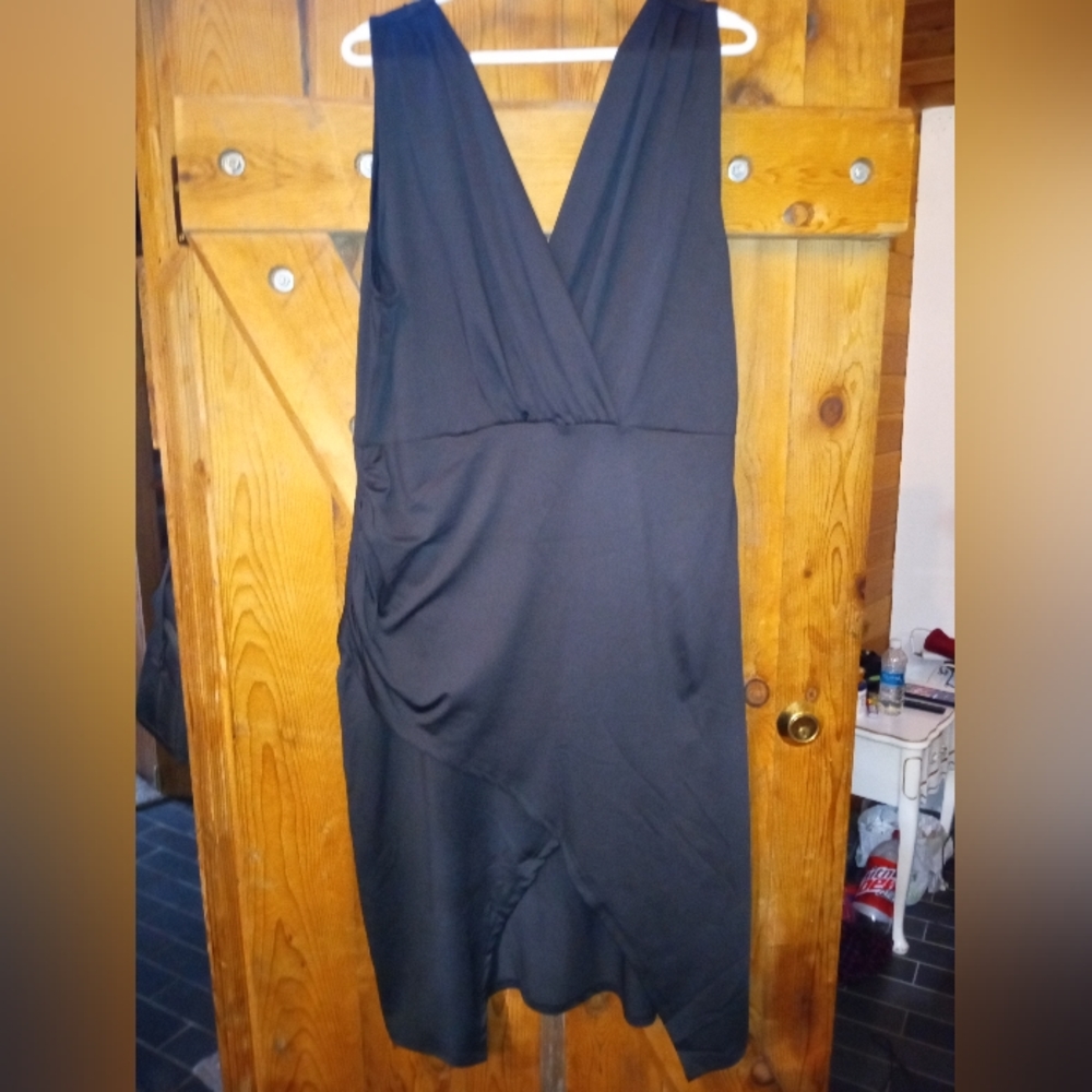 Black evening gown